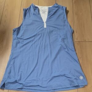 Blue Sleeveless Top